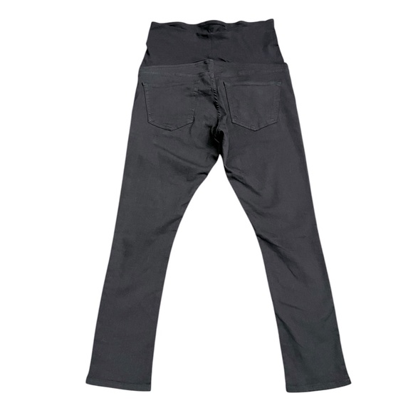 Topshop Moto Maternity Jaime Overbump Black Sretch Denim Skinny Jeans 12/30 - Picture 3 of 8